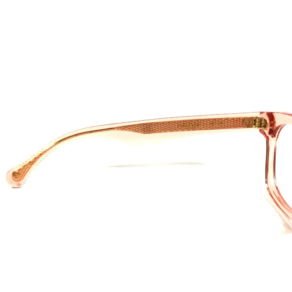 Alfred Kerbs Eyeglasses Frames AMERICA OR Clear Orange Square Full Rim 48-24-140